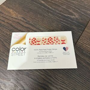 Color street Santa Clause Holidays Christmas Nail Strips New Sealed
